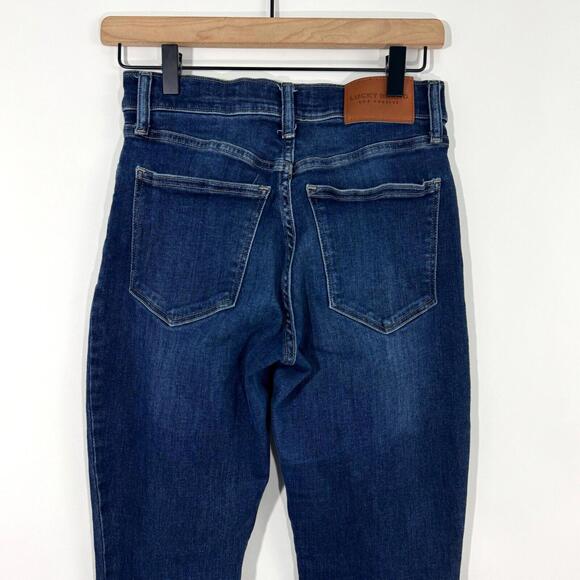 Lucky Brand Women’s Size 6 / 28 Blue Ava Mid Rise Stretch Denim Skinny Jeans - Picture 10 of 12